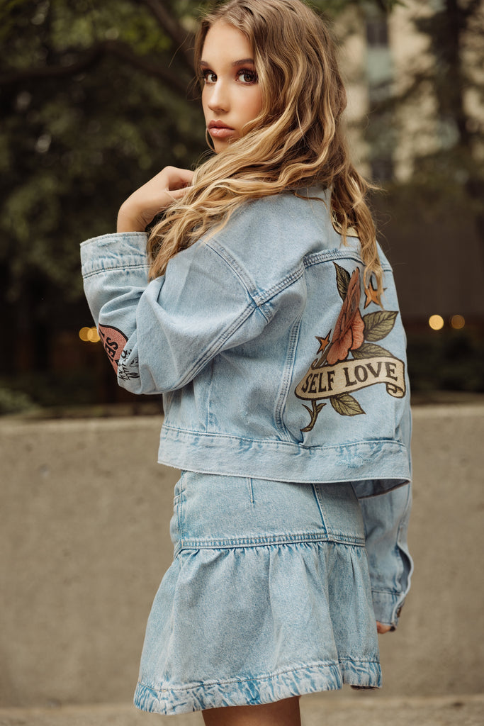 “Self Love” Denim Jacket (Limited Edition)