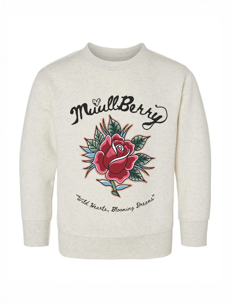 Chronic Rose Fleece Crew 🌹