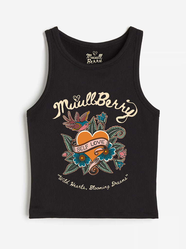 "Self Love" Crop Tank