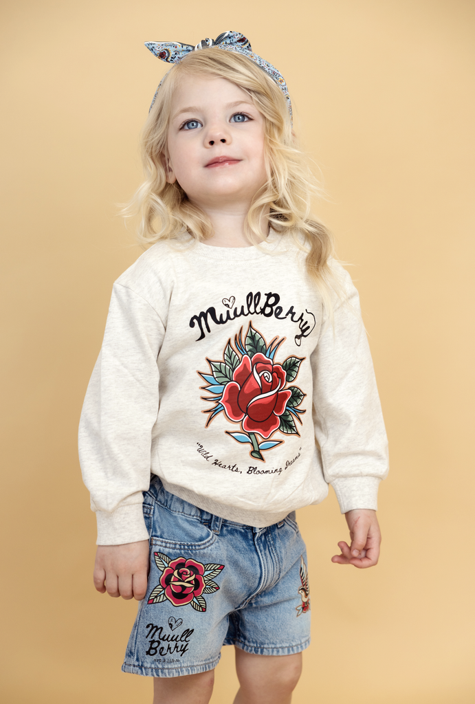 Chronic Rose Fleece Crew 🌹