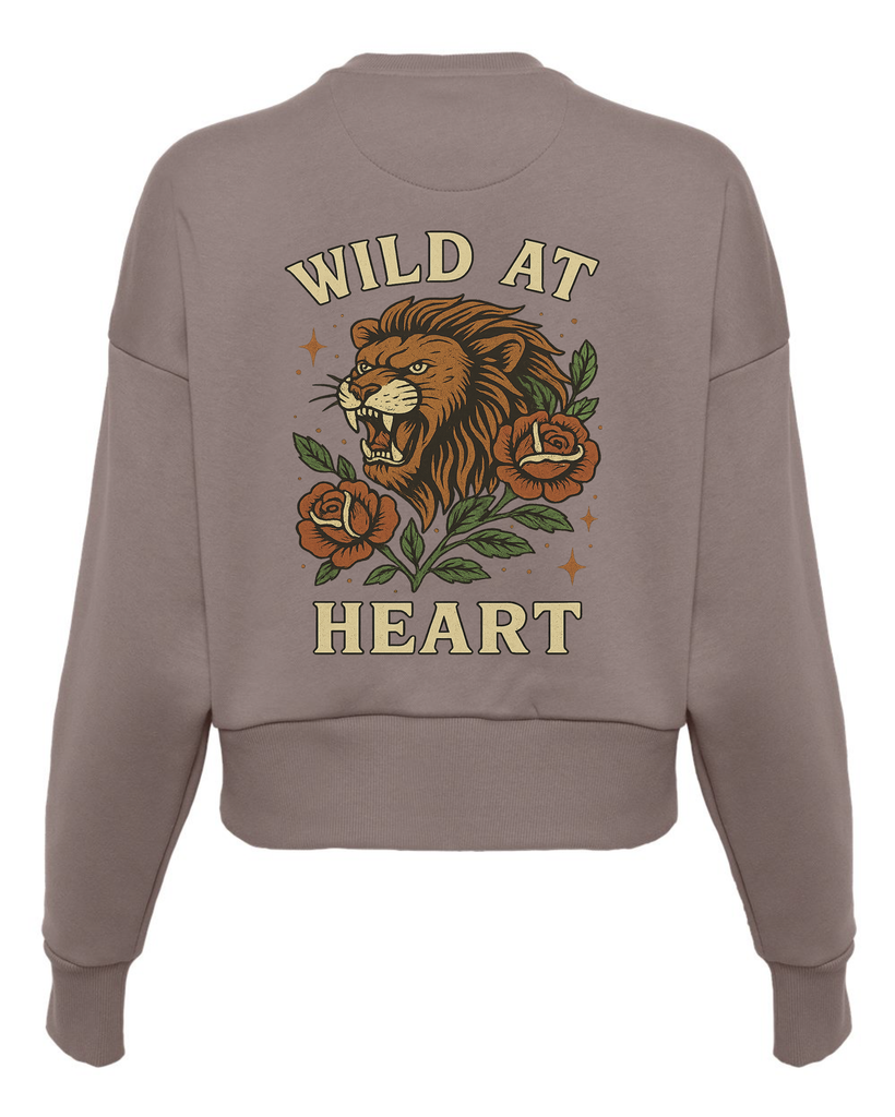 Wild at Heart Cropped Sweatshirt
