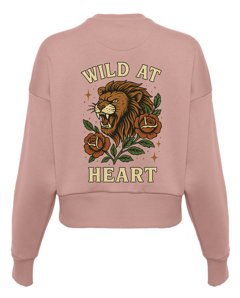 Wild at Heart Cropped Sweatshirt