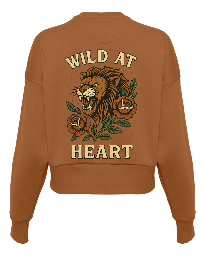 Wild at Heart Cropped Sweatshirt