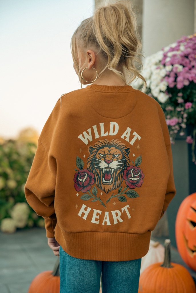 Wild at Heart Cropped Sweatshirt