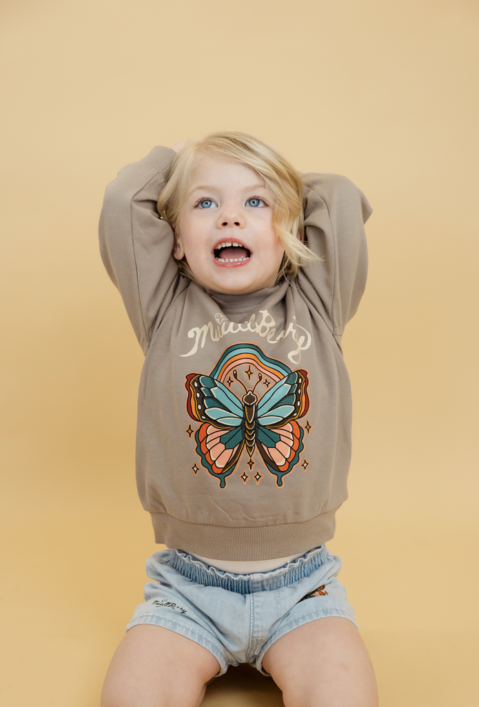 Butterfly Drift Crewneck 🦋