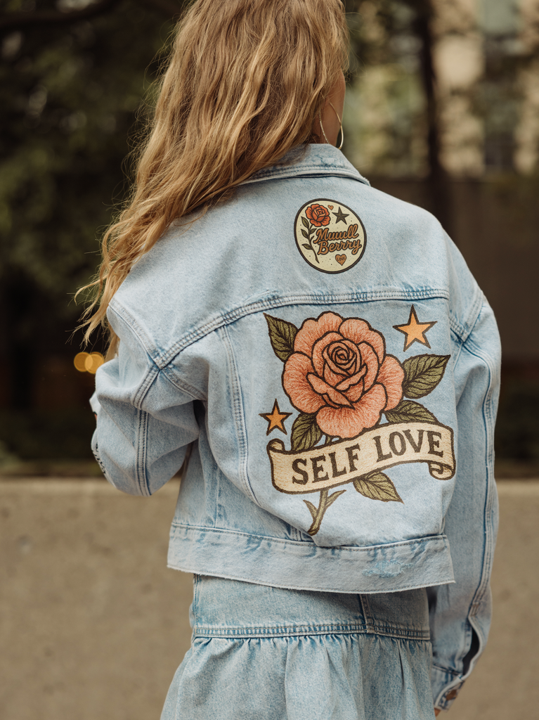 “Self Love” Denim Jacket (Limited Edition)