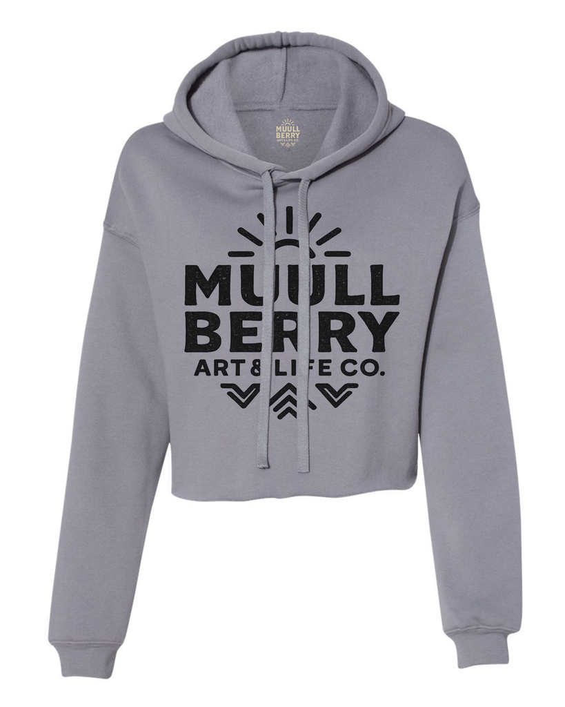 Muullberry Crop Hoodie