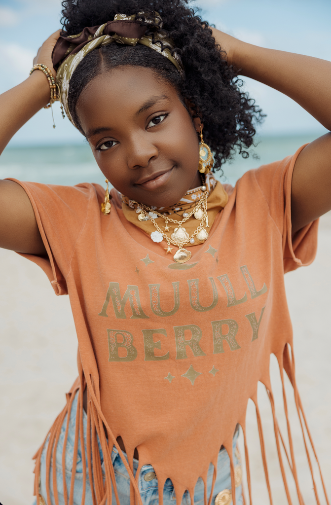 Muullberry Fringe Tee | Muullberry